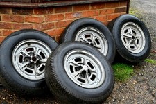 Fiat 130 Coupe by Pininfarina 4 x Cromodora aluminum alloy wheels 14" x 6.5