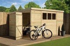 Empire 2500 Pent Garden Shed