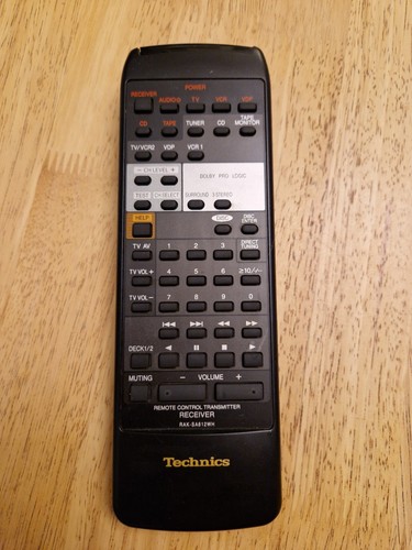 Technics rak sa612wh remote - technics,