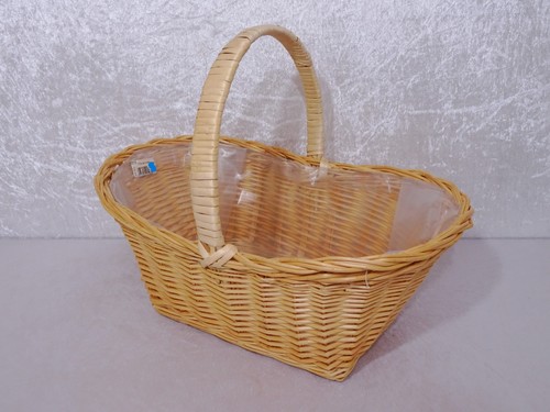 Wicker shopping basket - wicker,