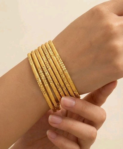 Ethnic bangles 22k - 22k, plated