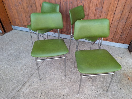Dining room chairs vintage - 4x,
