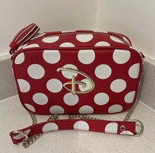 DISNEY LOUNGEFLY RED POLKA DOT