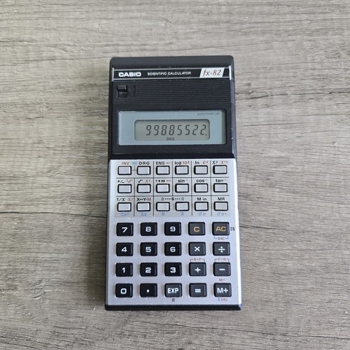 Casio scientific - fx, 82