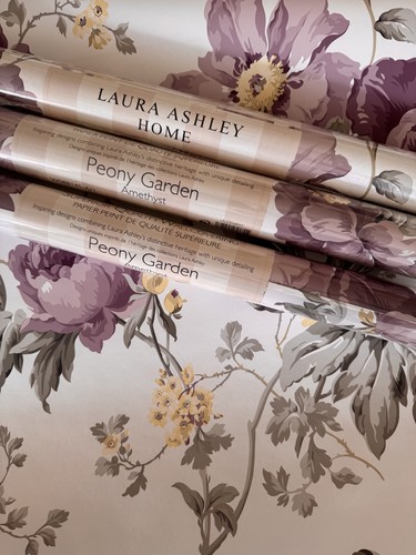 Laura ashley wallpaper peony - ashley,