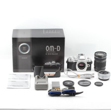 150shot【MINT w/Box】Olympus OM-D E-M10 Mark III Silver 14-42mm 40-150mm kit Japan