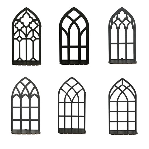Vintage hollowed church window - hollowed,