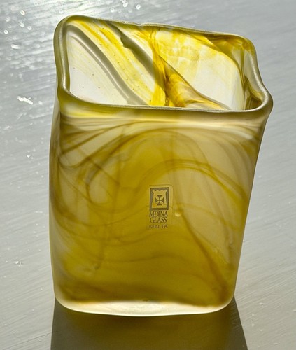 Mdina glass vase malta - glass, in
