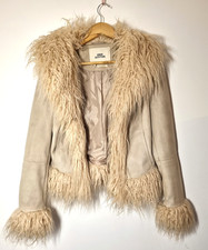 Urban Outfitters Afghan Jacket Size S TP Britney Y2K Penny Lane Faux Fur
