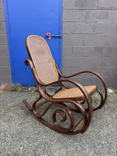 Vintage bentwood rocking - bentwood,