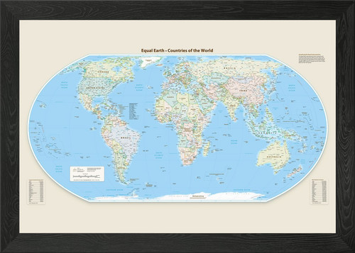 Equal earth countries - equal, of