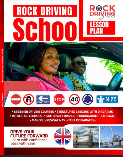 Rock driving school lesson - driving,