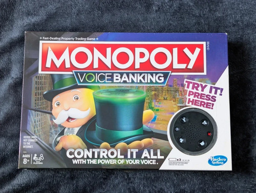 Hasbro monopoly voice banking - voice,