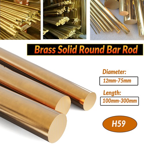 Brass solid round - brass,