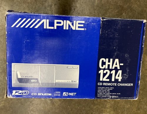 Alpine cha 1214 disc cd - alpine, 12