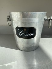 Vintage French aluminum Lanson