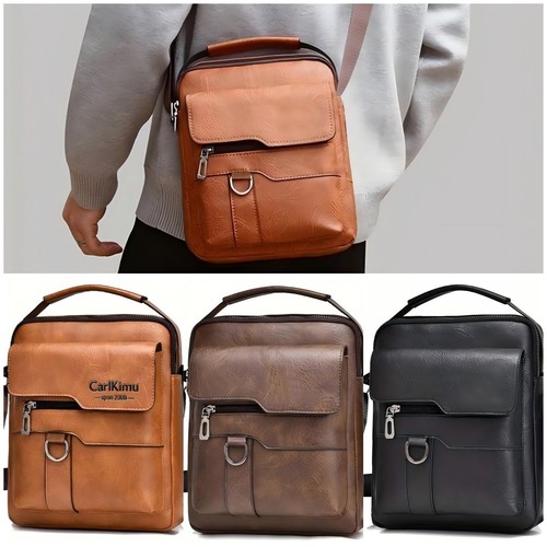Men leather cross body - leather,