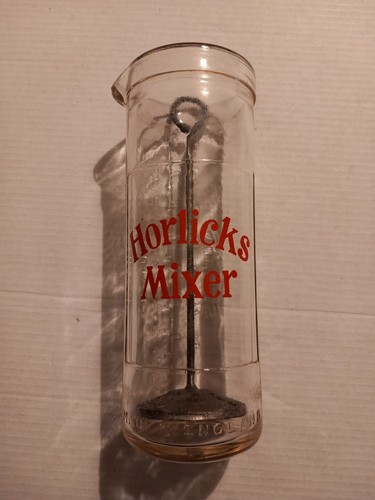Horlicks glass mixer jug with - horlicks,