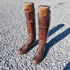 WW1 Officers Boots Leather Field Boots Cavalry