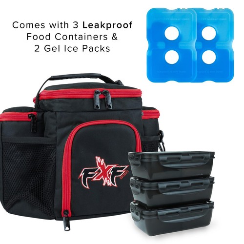 Meal prep insulated lunch bag - meal,