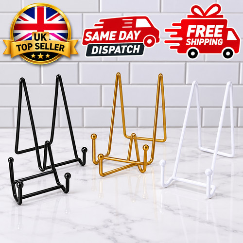 Metal plate display stand - plate,