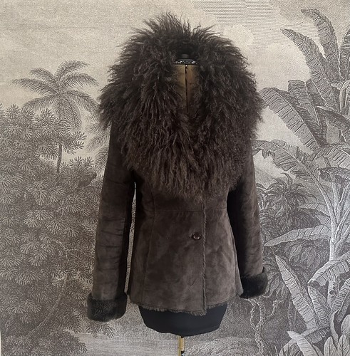 Vintage real suede leather - vintage,