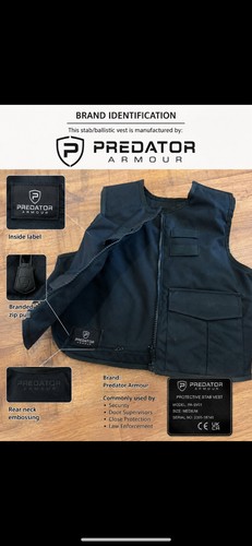 Predator armour stab proof - predator,