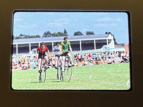 Penny farthing racing cycling - racing,