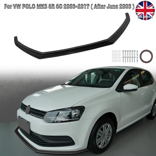 Gloss black front bumper - gloss,
