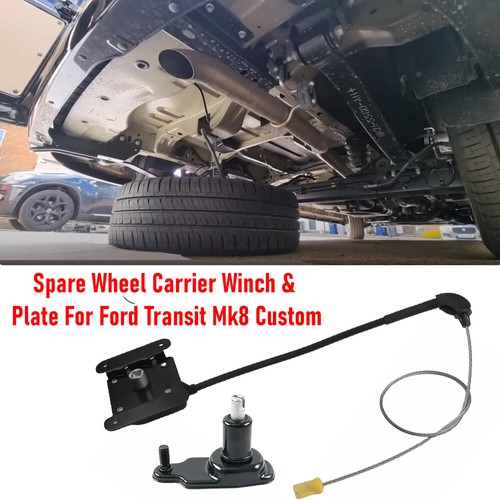 Spare wheel carrier - carrier, winch