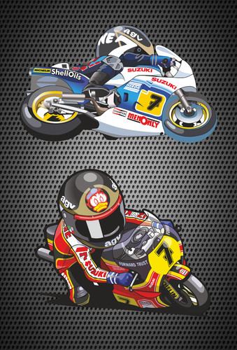 Barry sheene motorcycle - sheene, x