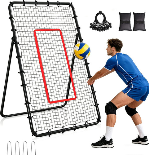 Adjustable 7x4ft volleyball - adjustable,