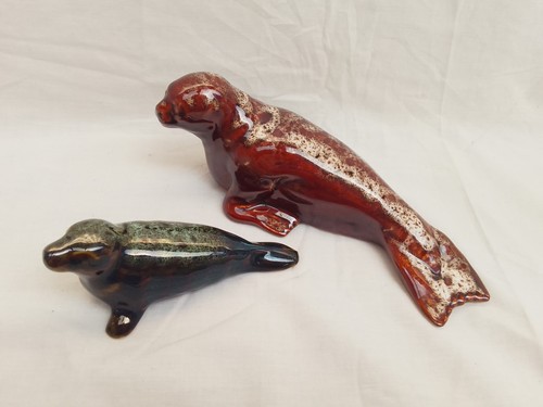 Vintage kernewek pottery pair - vintage,