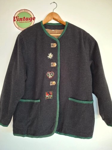 Vintage austrian boiled wool - vintage,