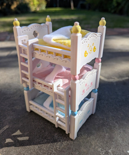 Sylvanian families triple - families,
