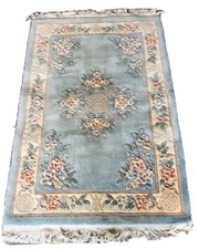 large Vintage Rugs Style Classic Design 70s in 30/40s style. long pile