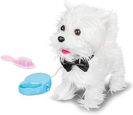 Animigos walking westie dog - animigos,