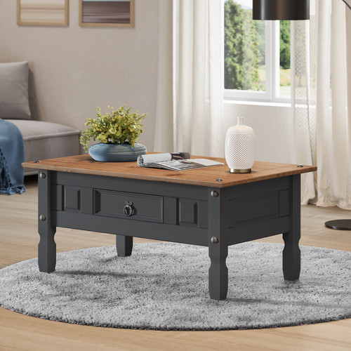 Corona coffee table - charcoal, 1