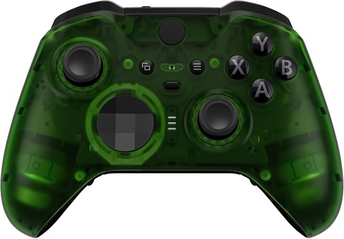 Clear green faceplate for - green,
