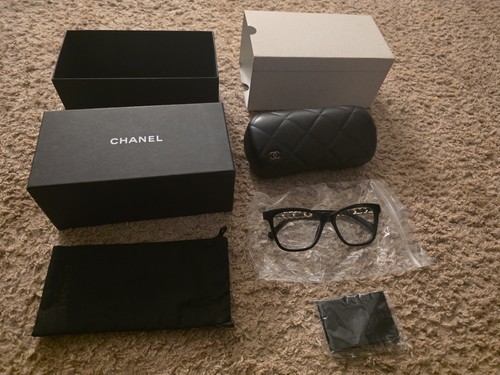 Chanel ch3429q c622 black gold - ch3429q,