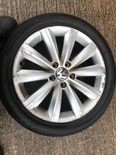 GENUINE 11-14 VW PASSAT B7 17 INCH ALLOY WHEEL 3AA601025F 7.5J X 17 ET47 3AA