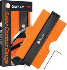 Saker 10" Shape Duplicator Gauge with Lock –Adjustable Profile Tool for Woodwork