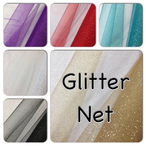 Sparkle glitter net tulle - sparkle, net/tulle