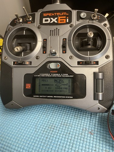 Spektrum dx6i transmitter with - spektrum,