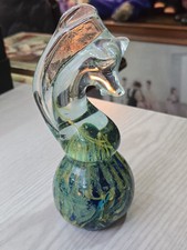 Mdina Glass Paperweight Signed