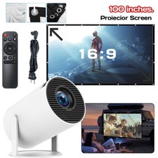 1080P 4K 5G Wifi Mini Portable Bluetooth Smart Projector Android 11 Home Theater