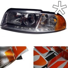 US design film Audi A4 B5 facelift, indicator tuning headlight style sticker