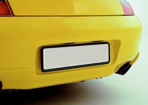 Front rear gloss black - 2x, front+rear