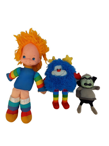 Rainbow brite doll bundle - doll,