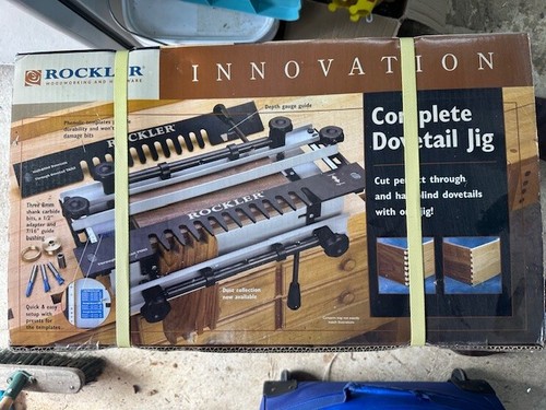 Rockler dovetail setup - , –